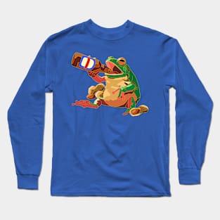 Drinking Frog Long Sleeve T-Shirt